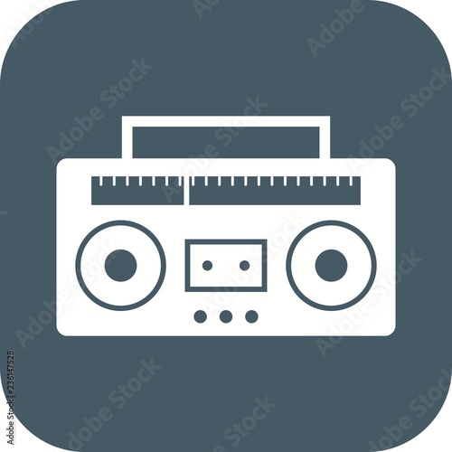 Audio Tape Vector Icon