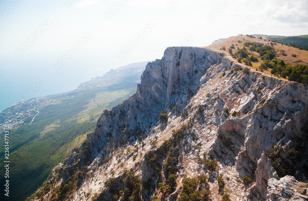 Fototapeta premium Crimean mountains, mountain Ai-Petri