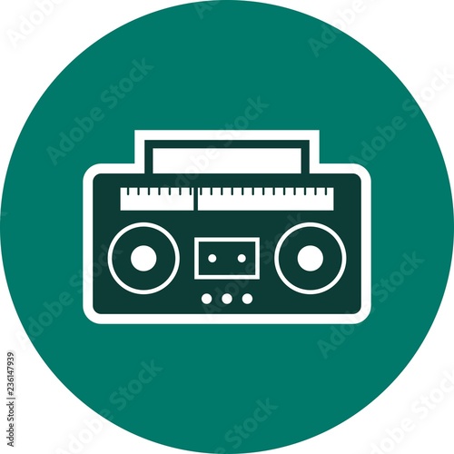Audio Tape Vector Icon