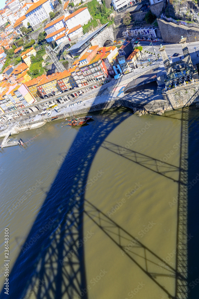 Obraz premium aerial view of city