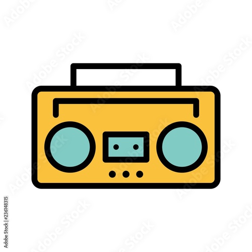 Audio Tape Vector Icon