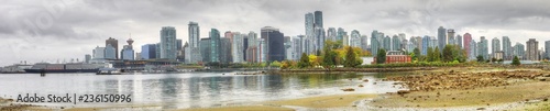 Panorama of the Vancouver skyline