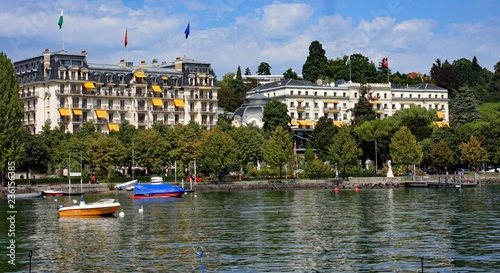 chateau on lake