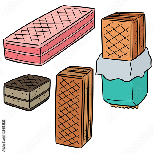 vector set of wafers