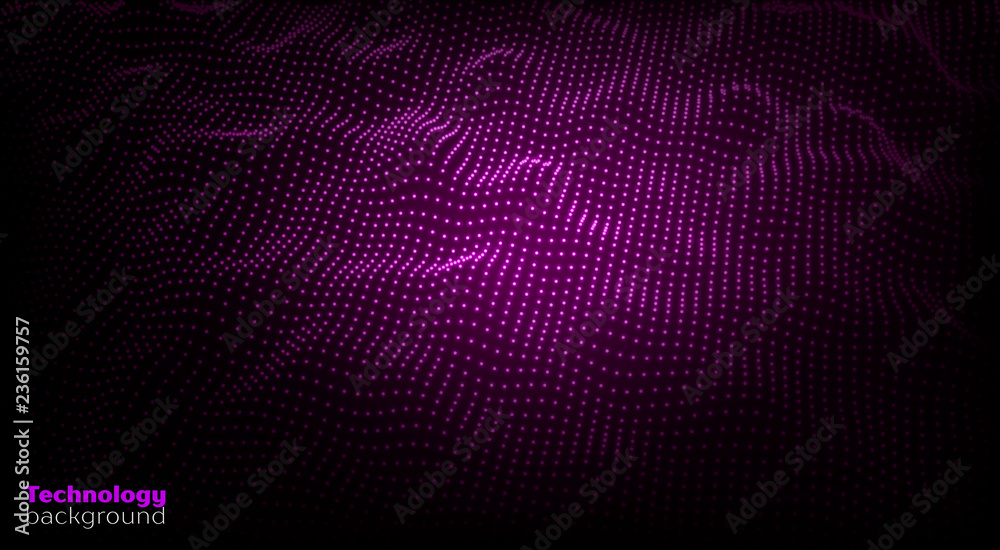 Abstract particle wave
