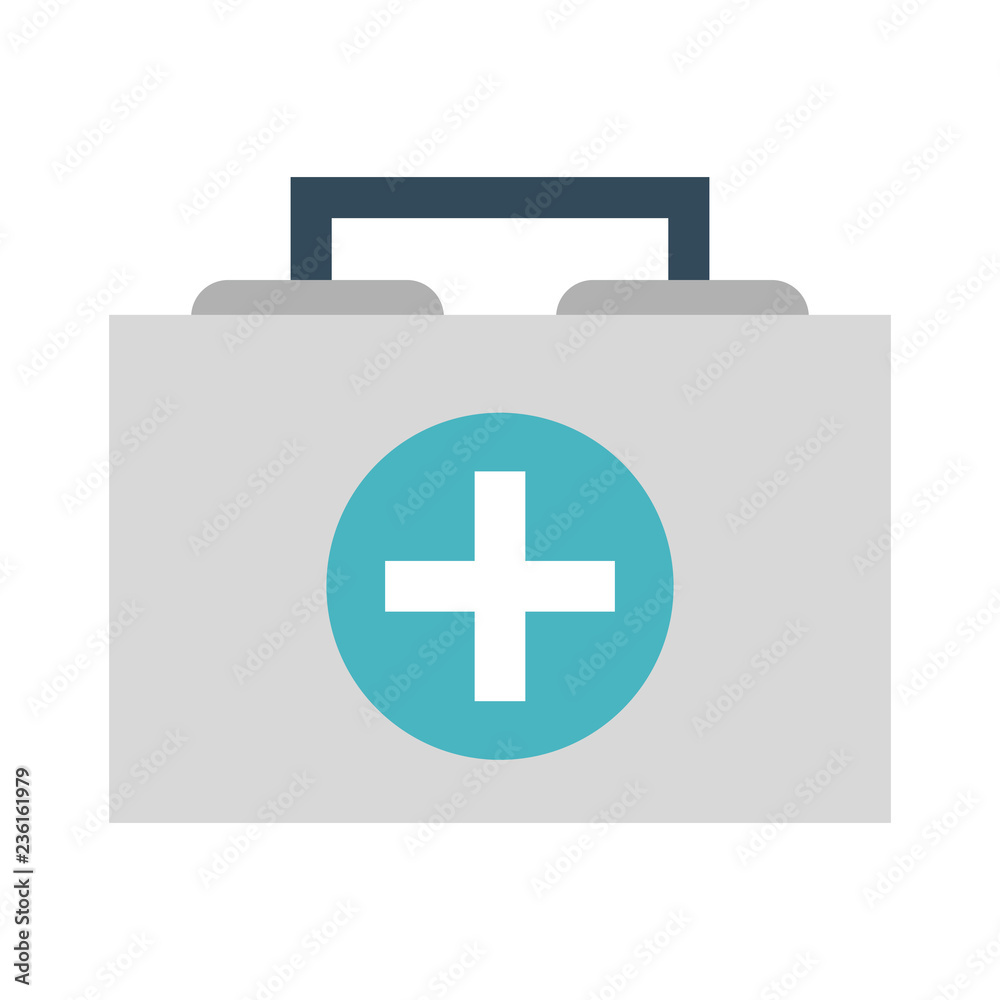 Obraz premium Medical first aids suitcase