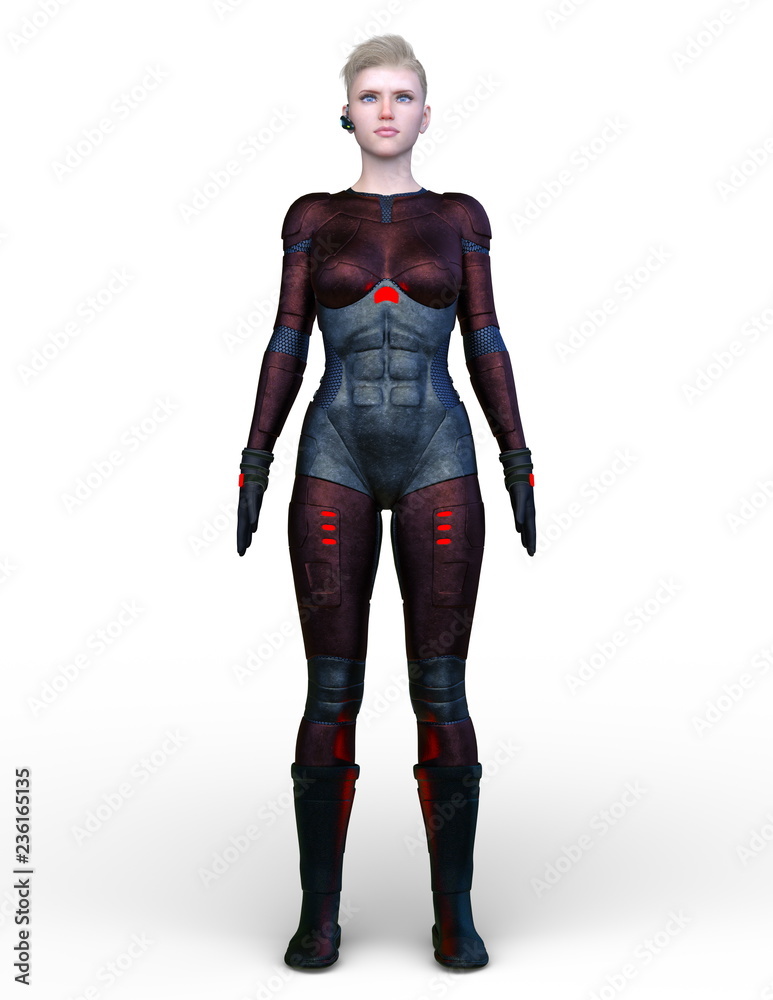 Fototapeta premium スーパーウーマン