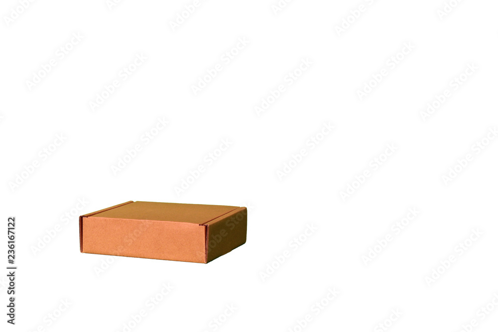 box separately on a white background isolated box separately on a white background isolated