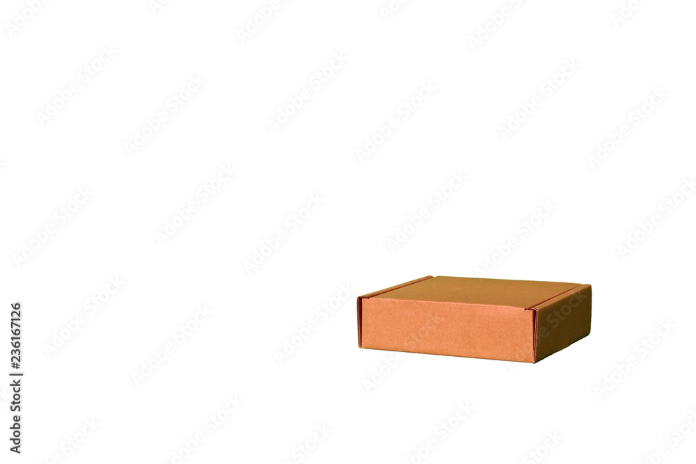 box separately on a white background isolated box separately on a white background isolated