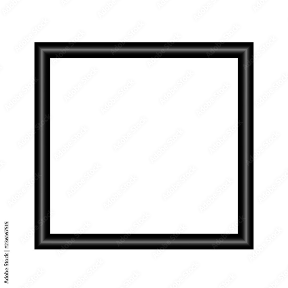 Black frame on wall vector background design for your content with place for text. vector isolated on white background Black frame on wall vector background design for your content with place for text. vector isolated on white background