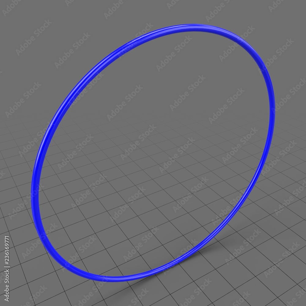 Rhythmic gymnastics hoop Stock 3D asset | Adobe Stock
