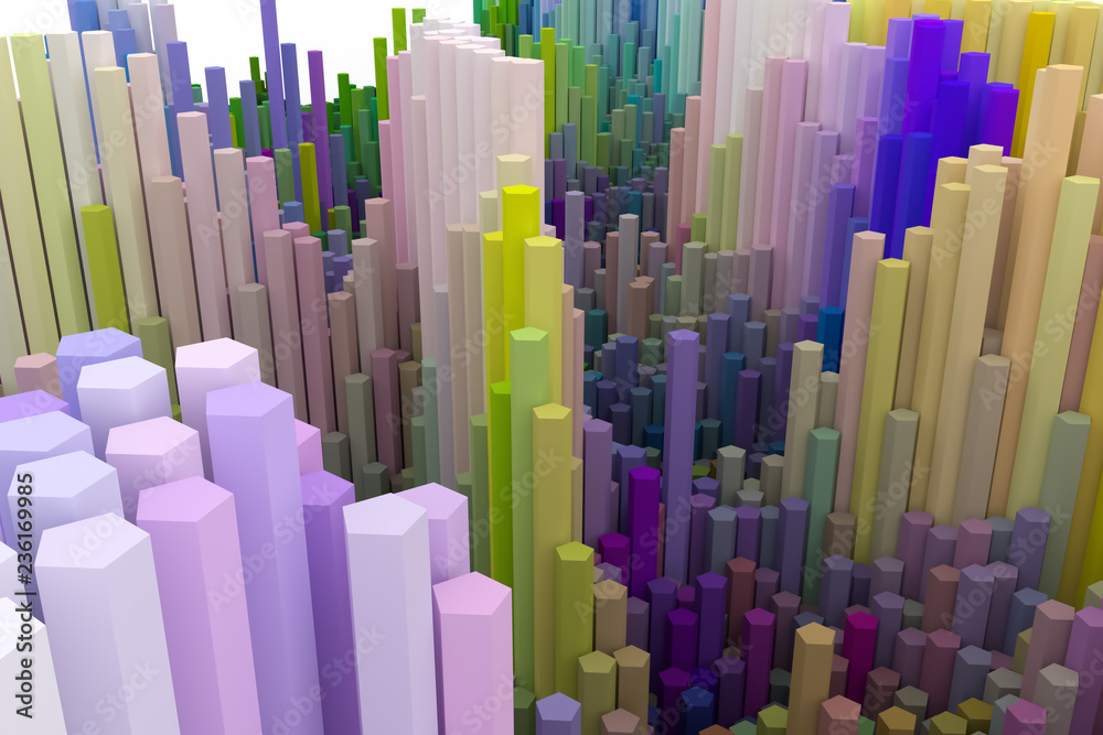 Abstract shape composition, geometric structure block. Wallpaper for graphic design. Colorful 3D rendering. Abstract shape composition, geometric structure block. Wallpaper for graphic design. Colorful 3D rendering.