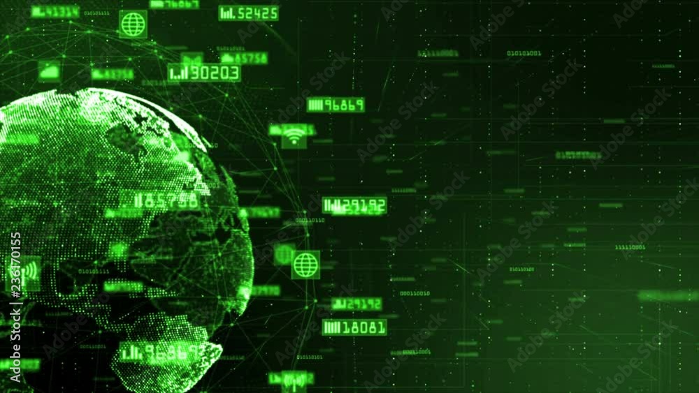 Digital Network Data and Communication Network Concept Abstract Background Digital Network Data and Communication Network Concept Abstract Background