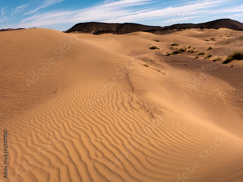Wanderung durch die Wüste Sahara im Süden von Marokko © Edda Dupree
