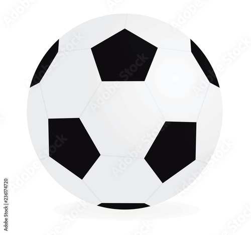 Football ball. vector illustration