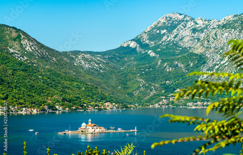 Our Lady of the Rocks Island in the Bay of Kotor, Montenegro