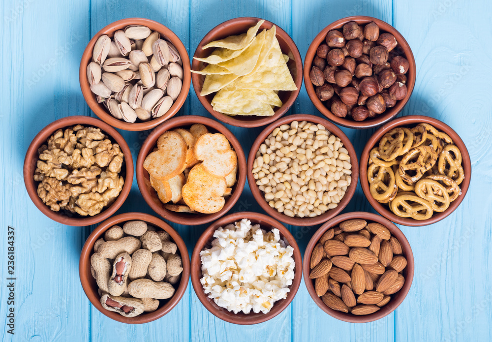 Mix of snacks Mix of snacks