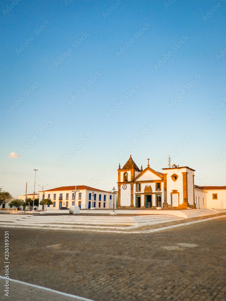 Catedral Nossa Senhora Da Vitória (Cathedral of Our Lady of Victory) - the oldest church in Oeiras, the first capital of Piaui state (Northeast of Brazil) Catedral Nossa Senhora Da Vitória (Cathedral of Our Lady of Victory) - the oldest church in Oeiras, the first capital of Piaui state (Northeast of Brazil)