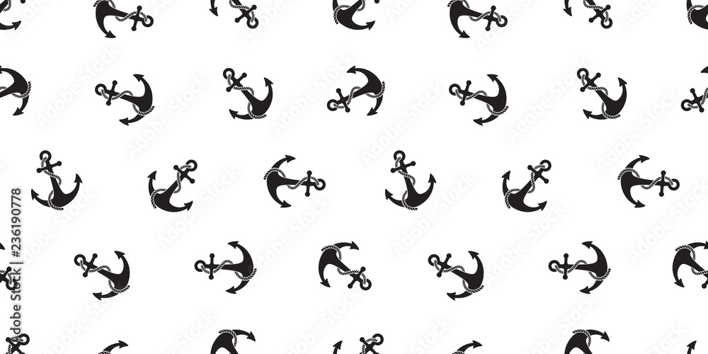Anchor Seamless Pattern helm vector Nautical maritime sea ocean boat isolated wallpaper Anchor Seamless Pattern helm vector Nautical maritime sea ocean boat isolated wallpaper