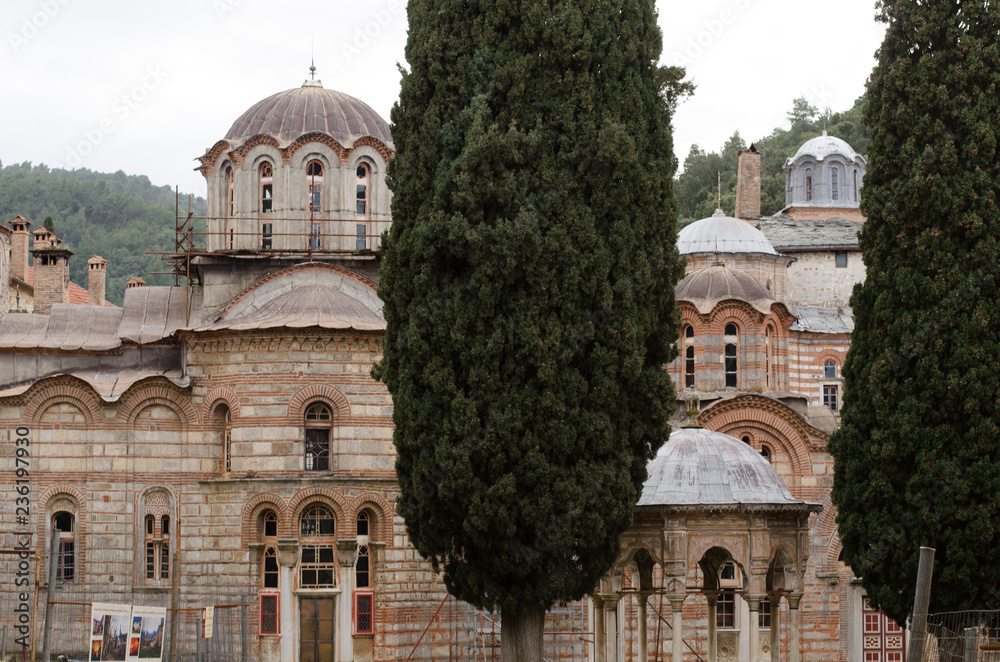 Christlich Orthodoxes Kloster, Athos Griechenland.