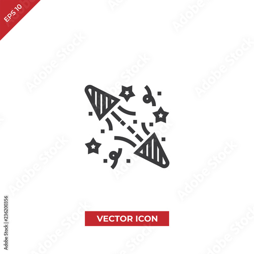 Party vector icon