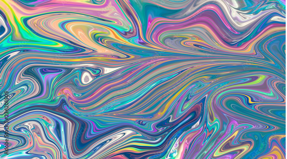 Trippy Background Design, with Copy Space