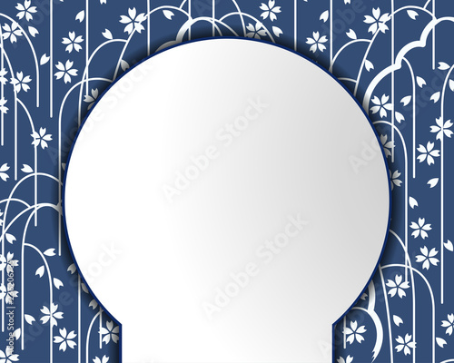 Chinese Porcelain Style Background