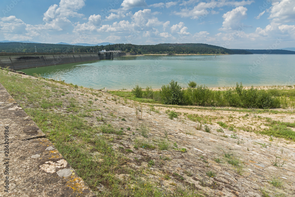 Fototapeta premium Amazing Summer view of Koprinka Reservoir, Stara Zagora Region, Bulgaria