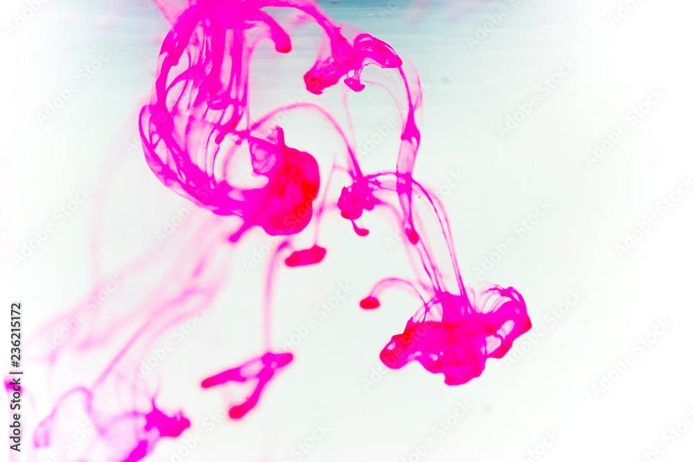 a drop of paint pouring in water a drop of paint pouring in water
