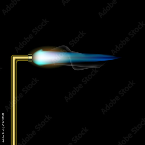 frame has been created by oxy acetylene, let's fire!