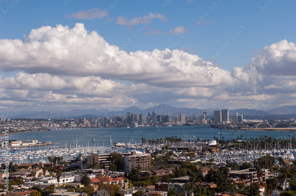 view of the city of san diego