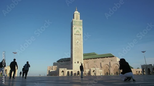 The Hassan II Mosque or Grande Mosquée Hassan II is a mosque in Casablanca, Morocco