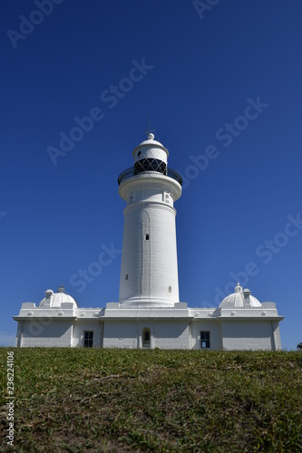 the white lighthouse