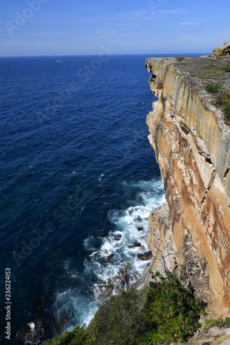 watson bay in a blue sky day