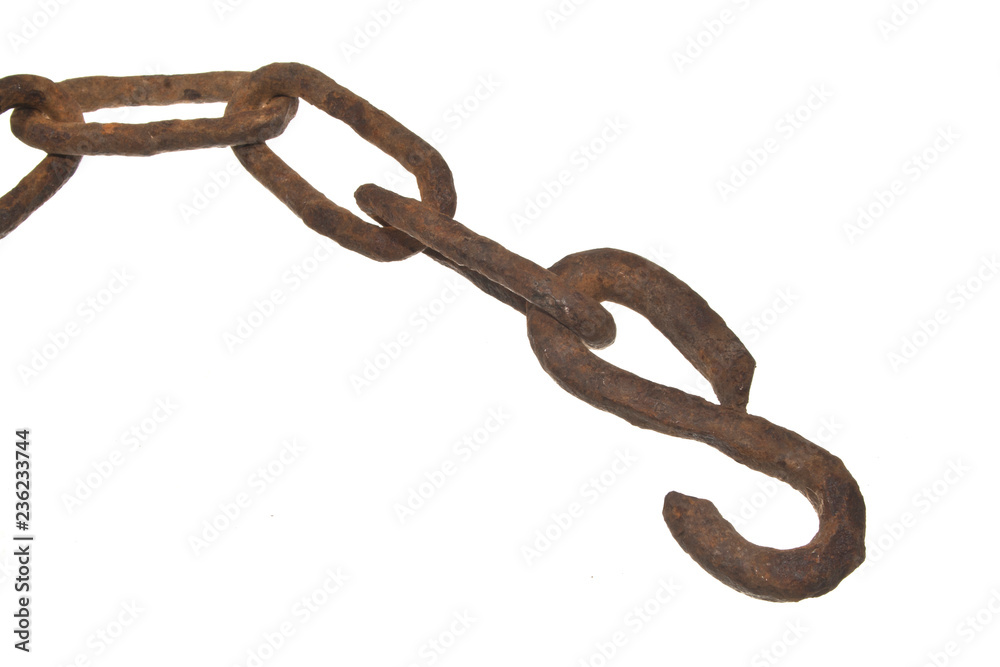 chain isolated on white background chain isolated on white background