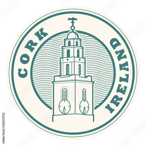 Cork, Ireland stamp