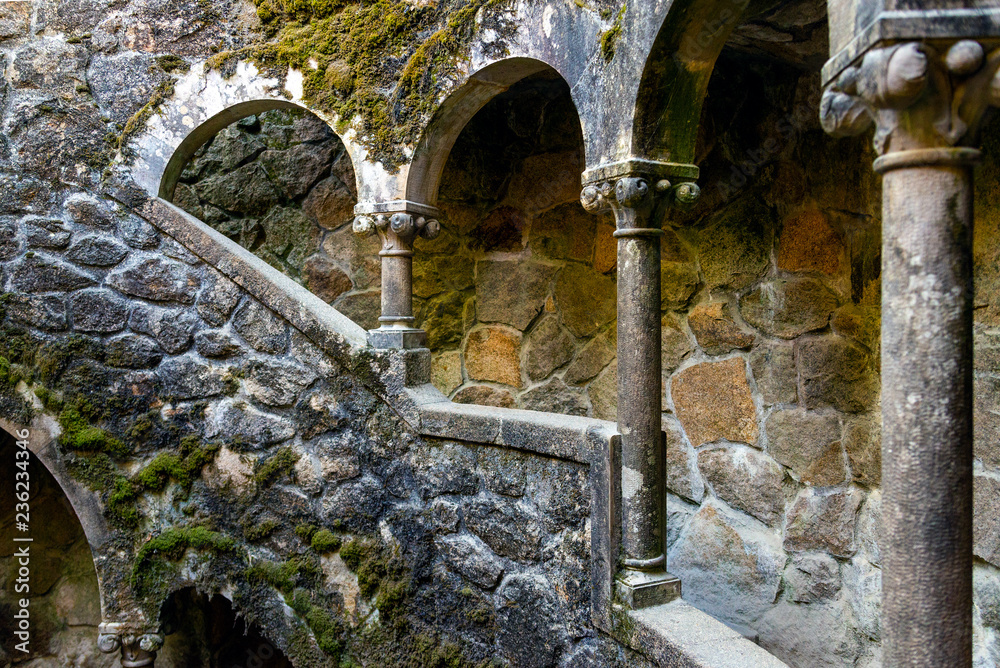 Sintra, Portugal at the Initiation Well.