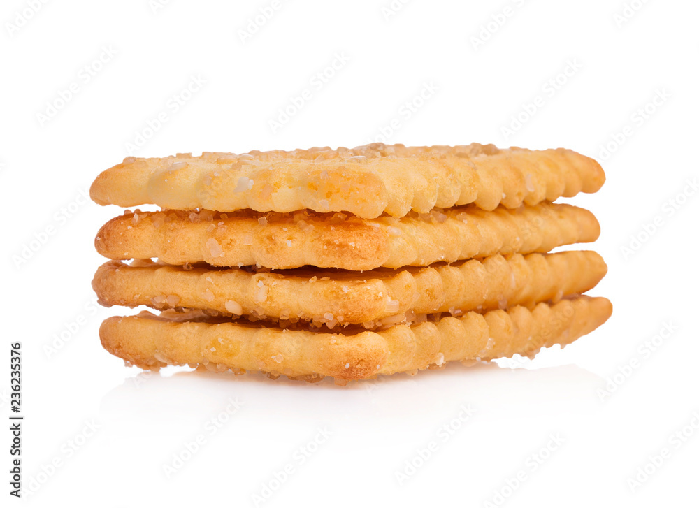 biscuits isolated on white background biscuits isolated on white background