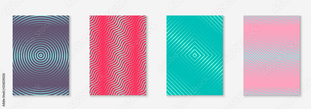 Set brochure. Minimal presentation, folder, wallpaper, mobile screen layout. Red and green. Set brochure as minimalist trendy cover. Line geometric element. Set brochure. Minimal presentation, folder, wallpaper, mobile screen layout. Red and green. Set brochure as minimalist trendy cover. Line geometric element.