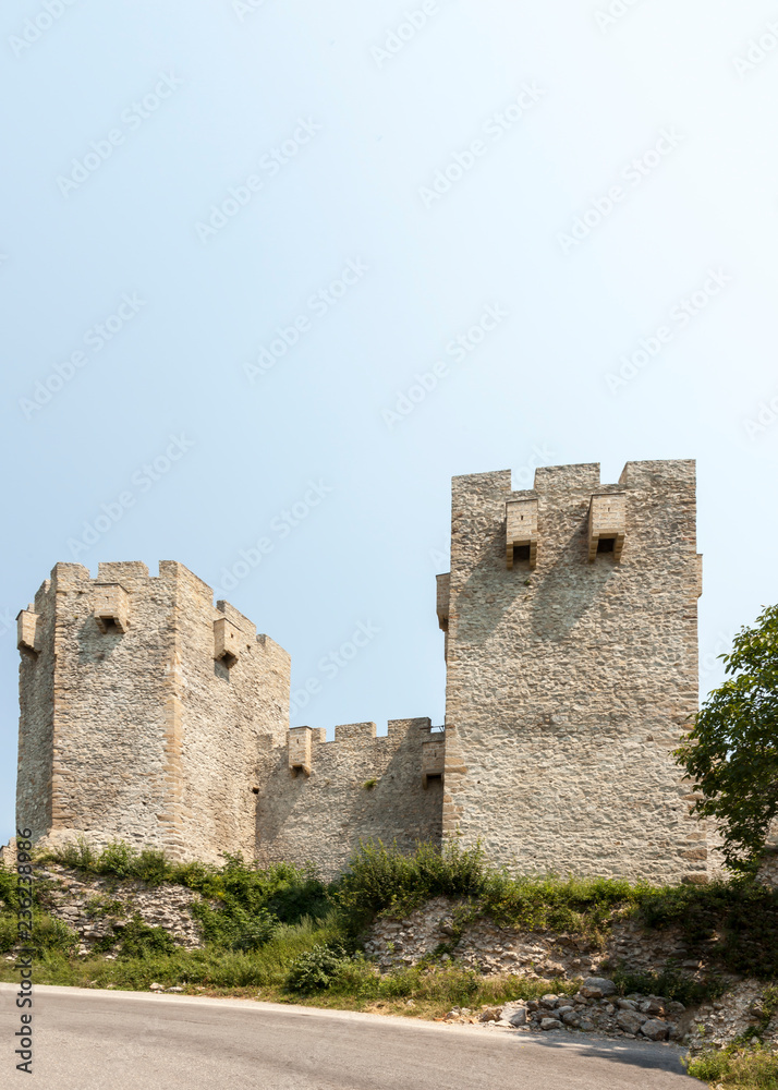 Fortress of Monastery Manasija in Serbia