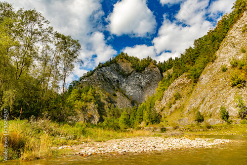 The turn of the river Dunajec