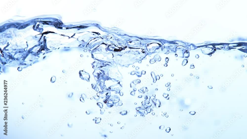 Super slow motion of splashing water isolated on white background. Filmed on high speed cinema camera, 1000 fps. Super slow motion of splashing water isolated on white background. Filmed on high speed cinema camera, 1000 fps.