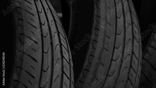 car tyre as background © taffpixture