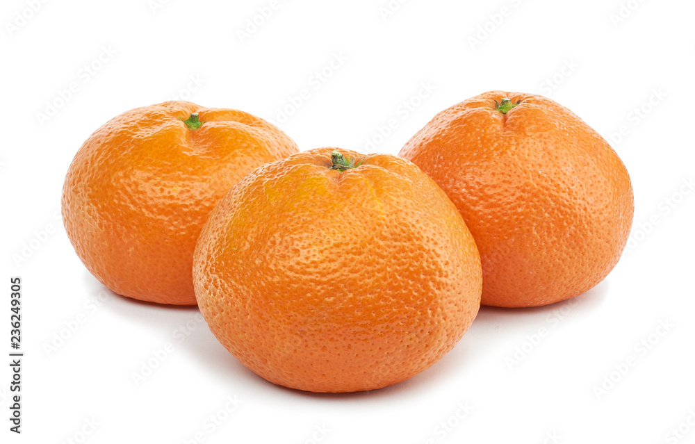 tangerine juicy ripe fruit on a white background tangerine juicy ripe fruit on a white background