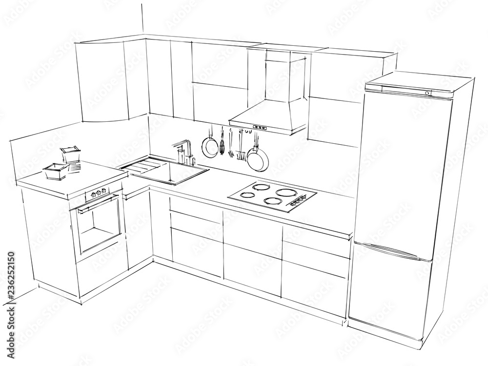 L Shaped Kitchen Layout Designs  CabinetSelectcom