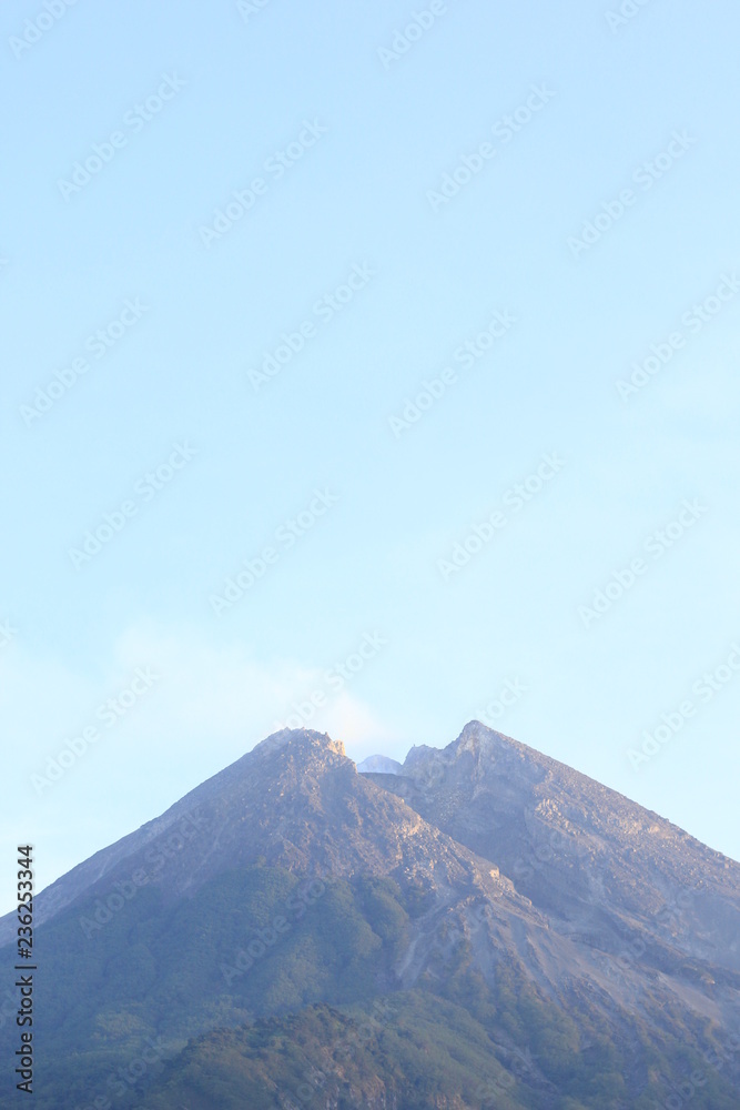  Mount Merapi in the morning
