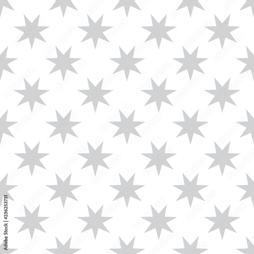 Seamless geometric star vector pattern. Retro design backdrop texture. Seamless geometric star vector pattern. Retro design backdrop texture.