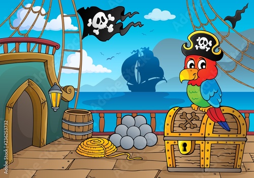 Pirate ship deck thematics 2