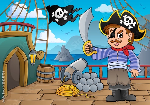 Pirate ship deck thematics 3