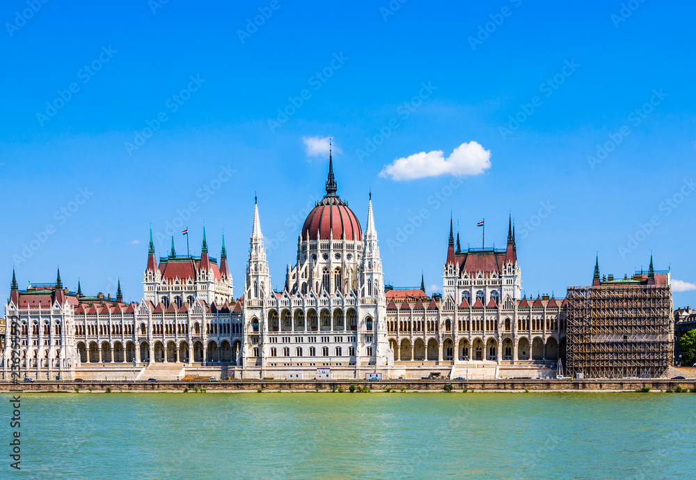 Hungarian parliament in Budapest